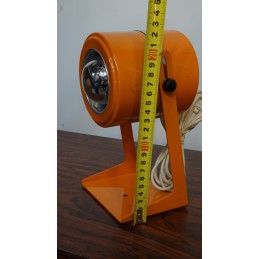 Mooie oranje design tafellamp - eye-ball - Elma