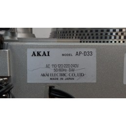 Goede AKAI AP-D33 direct drive platenspeler