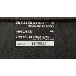 Hele nette Aiwa SX-NAV65 speakers