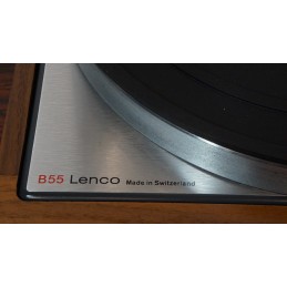 Bijzondere Lenco L-380 (B55) versterkte platenspeler (rev)
