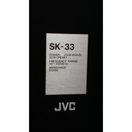 Nette JVC SK-33 speakers - '70s