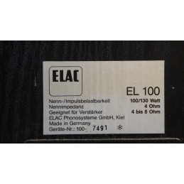 Hele fijne Elac EL 100 3-weg luidsprekers