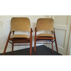 setje vintage serre stoelen