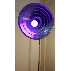 Bijzondere industriele vloerlamp - Hanovia UV lamp - ombouw