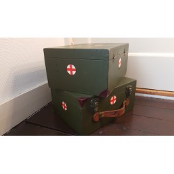 vintage zuurstof koffer uit NL leger