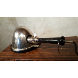 Vintage loop lamp - hand lamp - UV lamp - metaal/hout