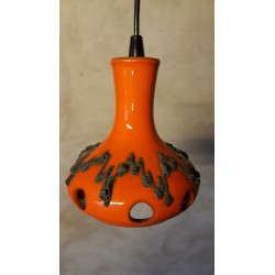 Bijzonder mooi setje (3) FAT-Lava hanglampen - keramiek