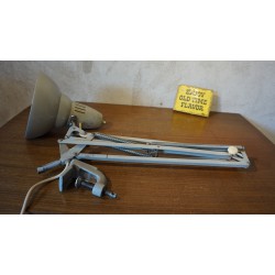 Mooie Luxo L2-like Anglepoise / Schaarlamp - grijs