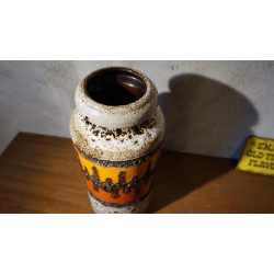 Mooie vintage W. Germany vaas -FAT LAVA - 517-30