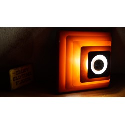 Prachtige Hustadt Leuchten - Multi-Layered Pyramid plafondlamp