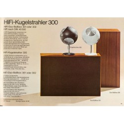 Mooie Grundig Kugelstrahler 300 - tafel speaker