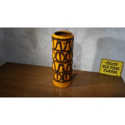 Vintage Scheurich 203 -26 Fat Lava cilinder vaas